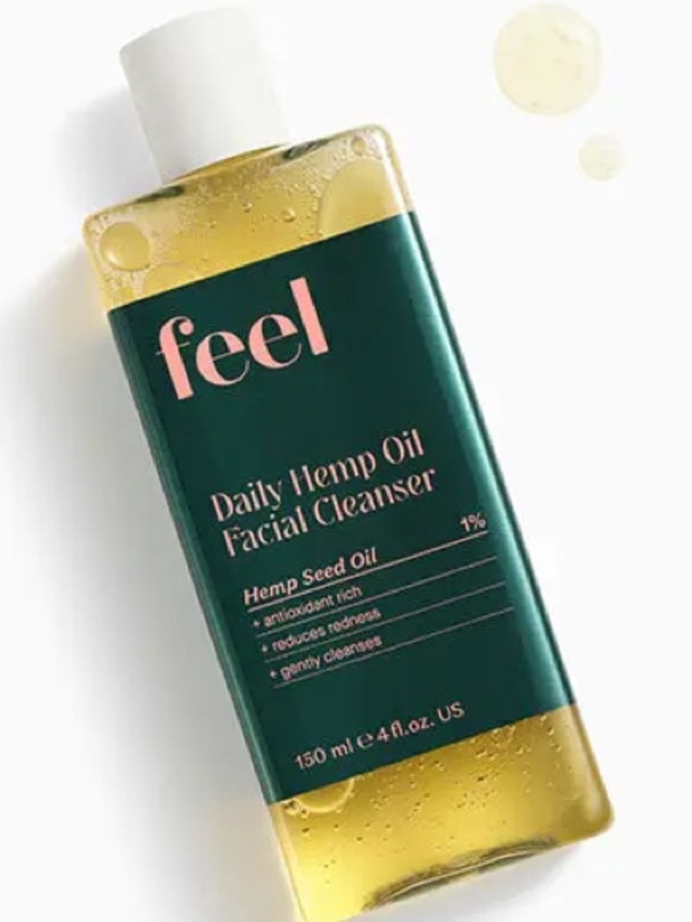 New FEEL Daily Hemp 0il Facial Cl3anser